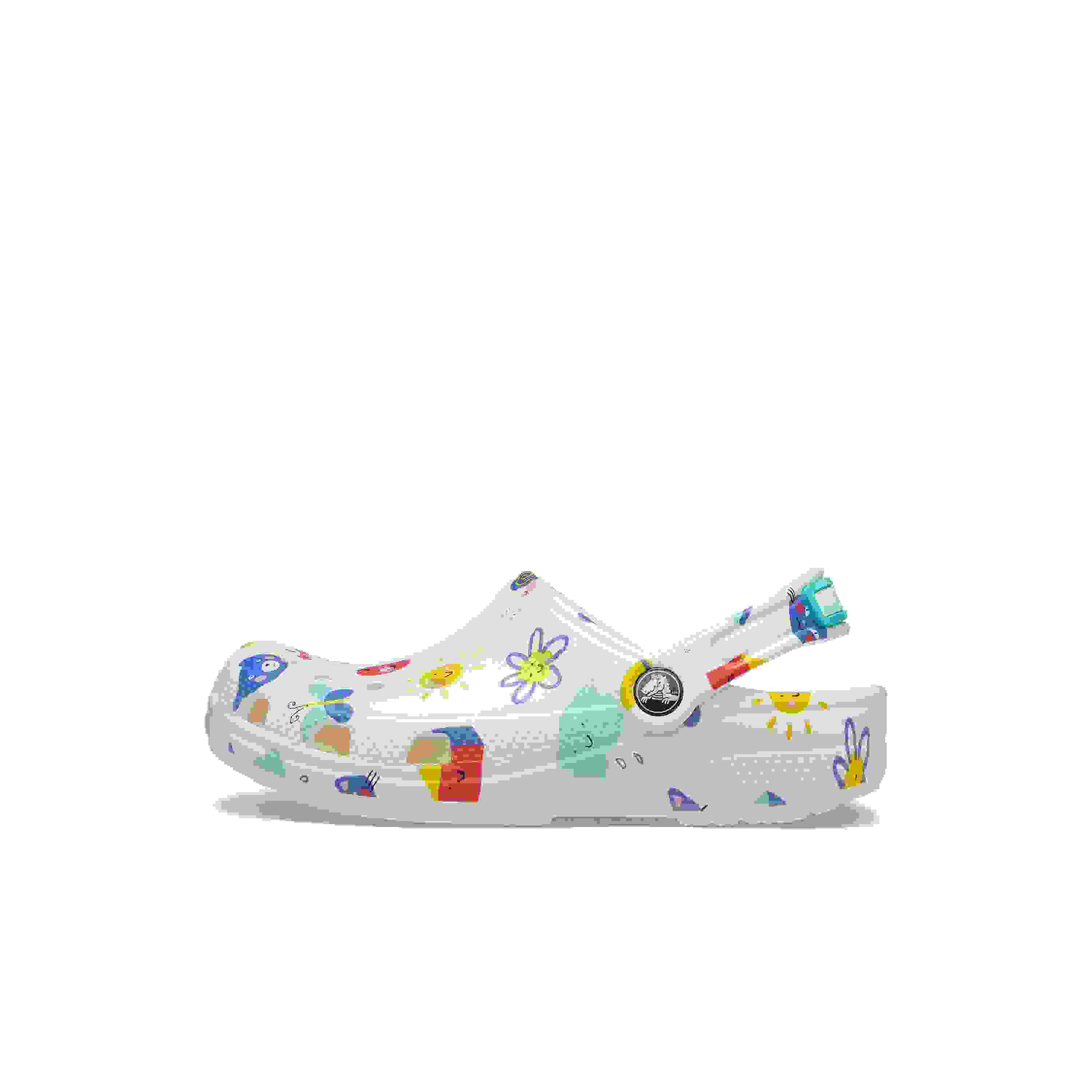 Crocs Classic Toddler Kids' "Doodle Print" Clog